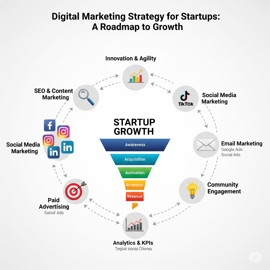 Winning Digital Marketing Strategy for Startups | Digital Cloud Hub
